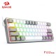 Clavier Gaming Mécanique REDRAGON FIZZ K617 RGB - Blanc Gris