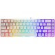 Clavier Gaming WHITE SHARK RONIN GK-2201 - Blanc