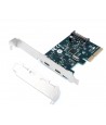 Carte d'extension PCI Express - 2 ports Type C