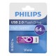 Clé USB 2.0 64 Go PHILIPS FM64FD05P