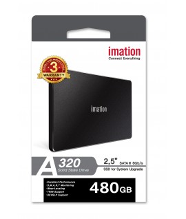 Disque SSD IMATION A320 480GB SATA III 2.5" - R 520 / W 450