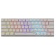 Clavier Gaming Mécanique WHITE SHARK WAKIZASHI - Blanc