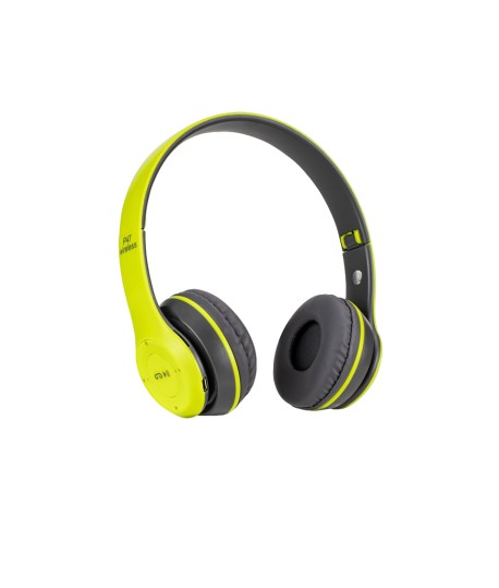 Casque MP3 Bluetooth P47 - Vert