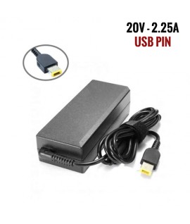 Chargeur Pc - LENOVO - 20V 2.25A USB PIN