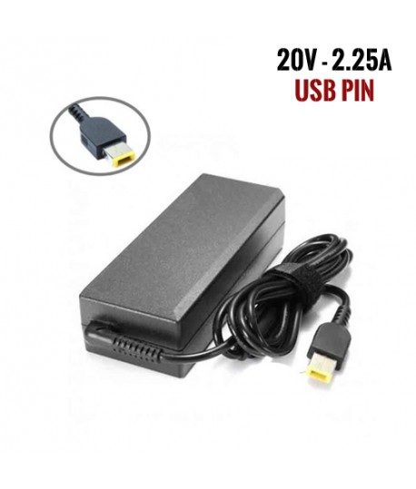 Chargeur Pc - LENOVO - 20V 2.25A USB PIN