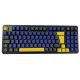 Clavier Gaming Mécanique REDRAGON GLORIA K664 - Bleu Noir Jaune