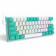 Clavier Gaming Mécanique REDRAGON FIDD RGB 8K - Blanc Bleu