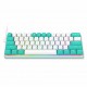 Clavier Gaming Mécanique REDRAGON FIDD RGB 8K - Blanc Bleu