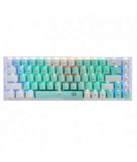 Clavier Gaming Mécanique Sans Fil REDRAGON CASTOR PRO K631 - Vert Blanc