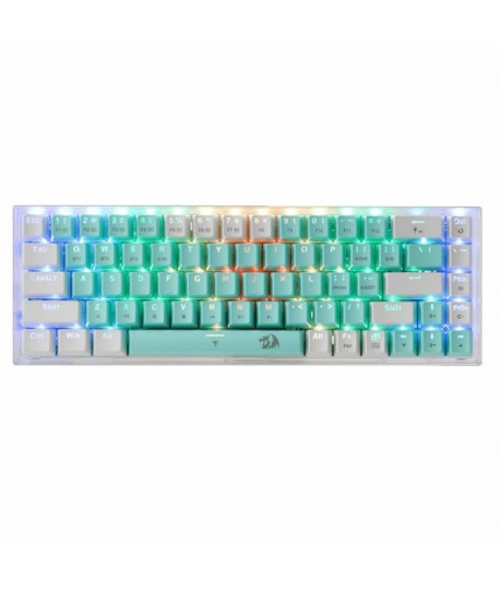 Clavier Gaming Mécanique REDRAGON CASTOR PRO K631 - Bleu Blanc