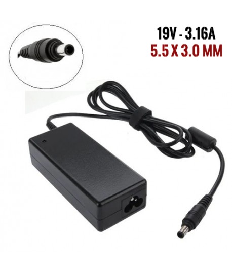 Chargeur Pc - SAMSUNG - 19V 3.16A - Bec 5.5x3.0mm