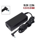 Chargeur Pc - HP - 19.5V 2.31A - Bec Bleu