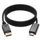 Cable DisplayPort vers HDMI 1.8m