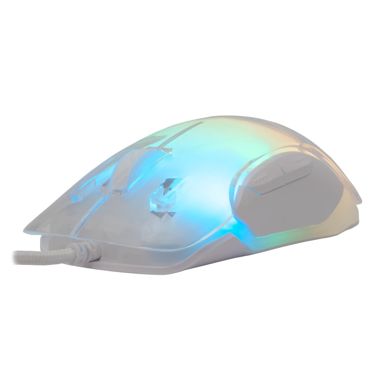 Souris Gaming WHITE SHARK MORDRED GM-5017 - Blanc