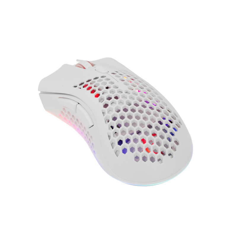 Souris Sans Fil Gaming WHITE SHARK LIONEL GM-5012 - Blanc