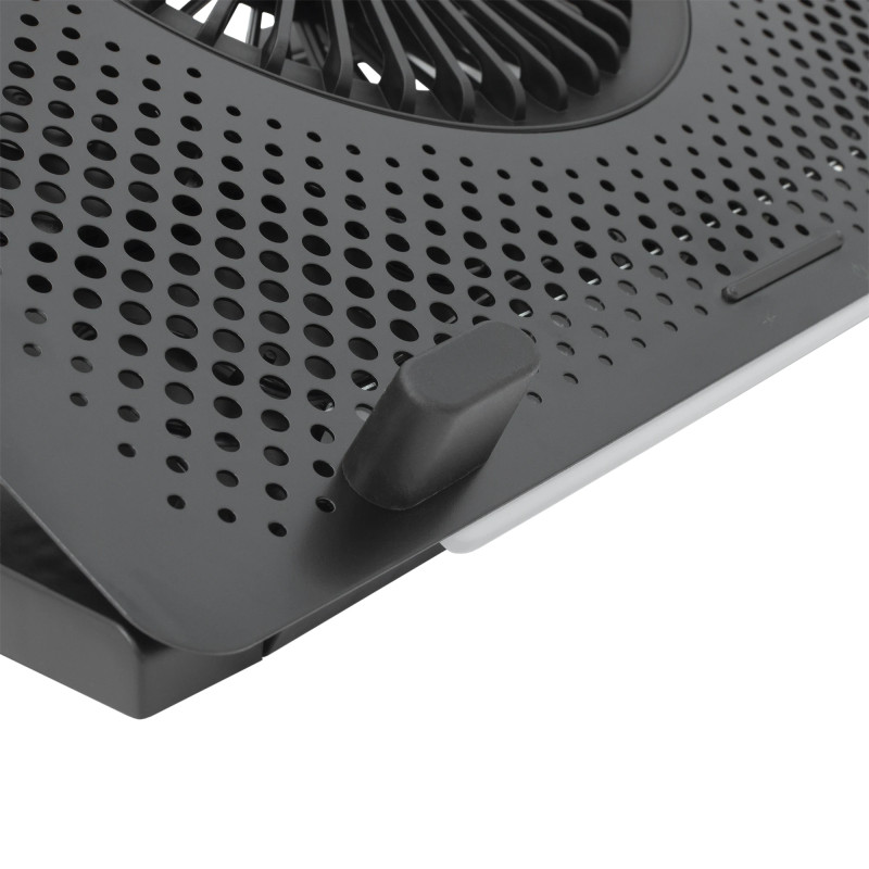 Refroidisseur Gaming WHITE SHARK ICE MASTER RGB 15.6" GCP-33 - Noir