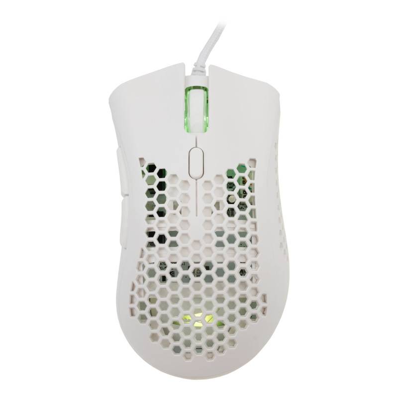Souris Gaming BARACUDA CORAL BGM-032 - Blanc