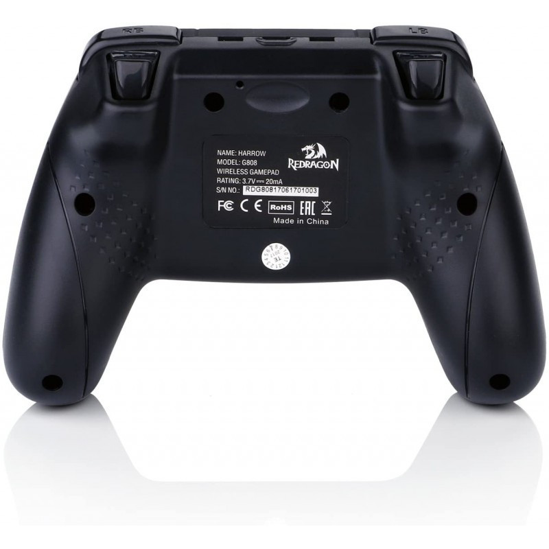 Manette Gaming Sans Fil REDRAGON HARROW G808 - Noir