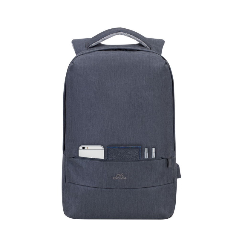 Sac à Dos Antivol Pour PC Portable RIVACASE 7562 15.6'' - Gris Foncé