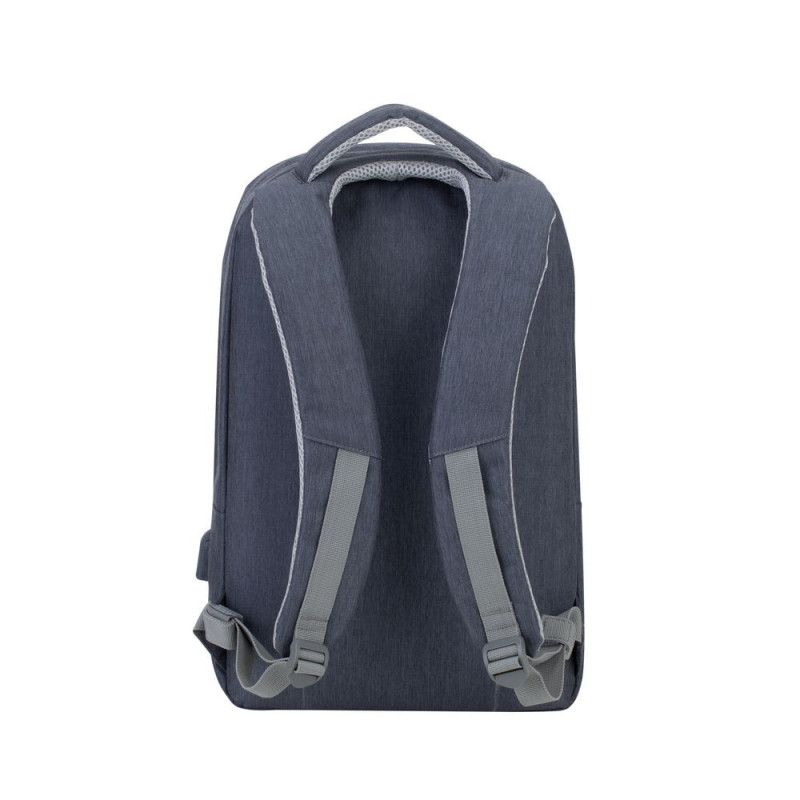 Sac à Dos Antivol Pour PC Portable RIVACASE 7562 15.6'' - Gris Foncé