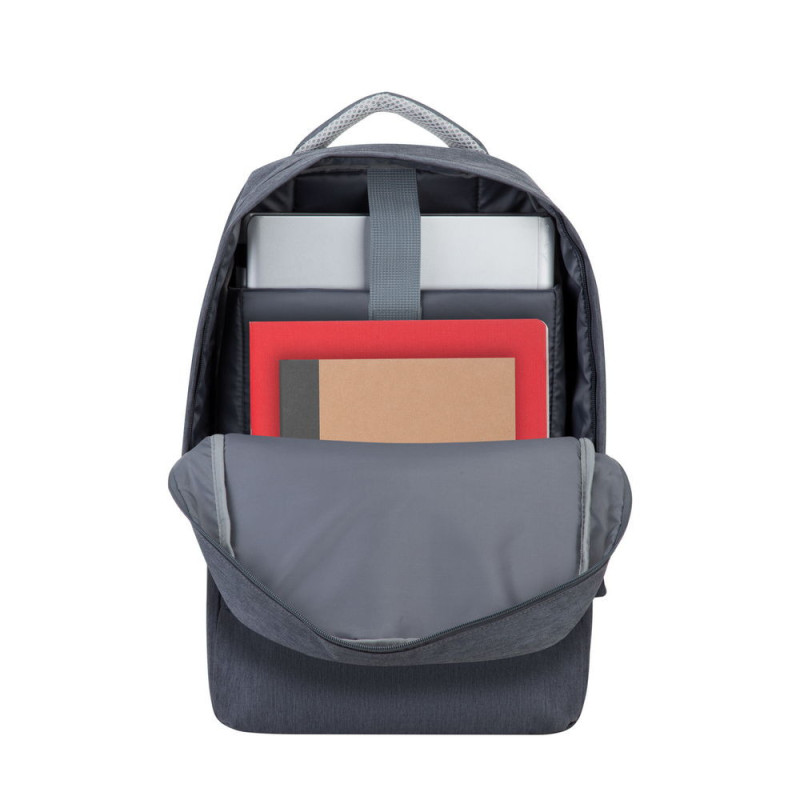 Sac à Dos Antivol Pour PC Portable RIVACASE 7562 15.6'' - Gris Foncé