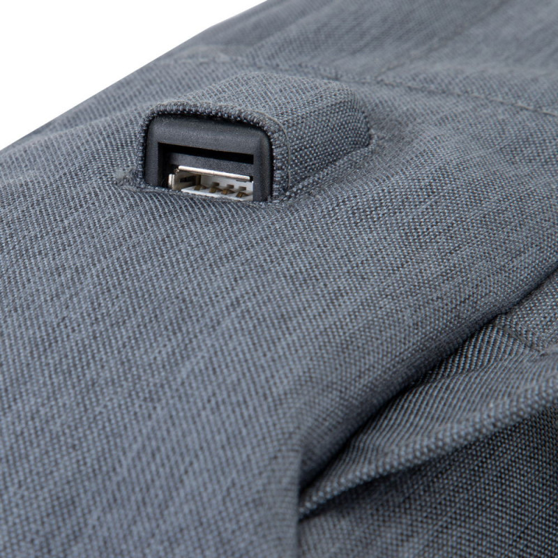 Sac à Dos Antivol Pour PC Portable RIVACASE 7562 15.6'' - Gris Foncé