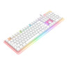 Clavier Gaming USB HAVIT Backlit KB876L RGB - Blanc