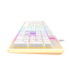 Clavier Gaming USB HAVIT Backlit KB876L RGB - Blanc