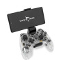 Manette Gaming Bluetooth Sans Fil WHITE SHARK LEGION GPW-8039 - Transparent