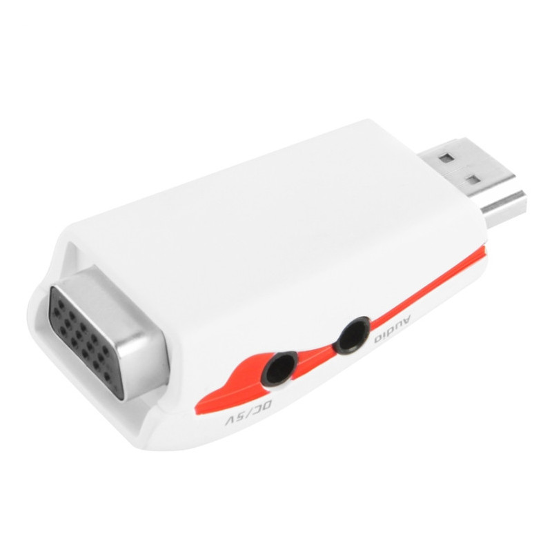 Adaptateur HDMI Vers VGA avec Audio