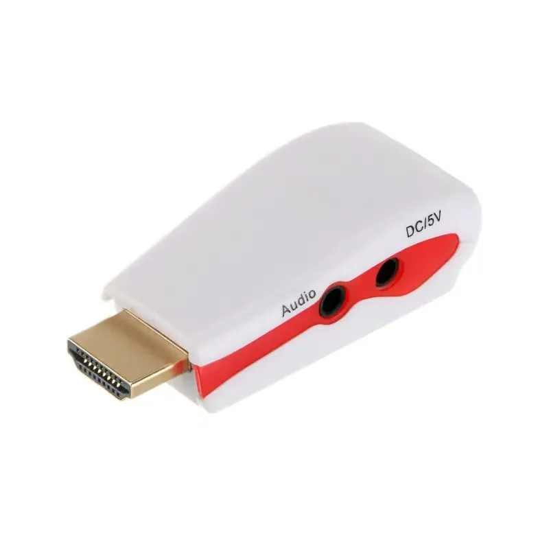 Adaptateur HDMI Vers VGA avec Audio