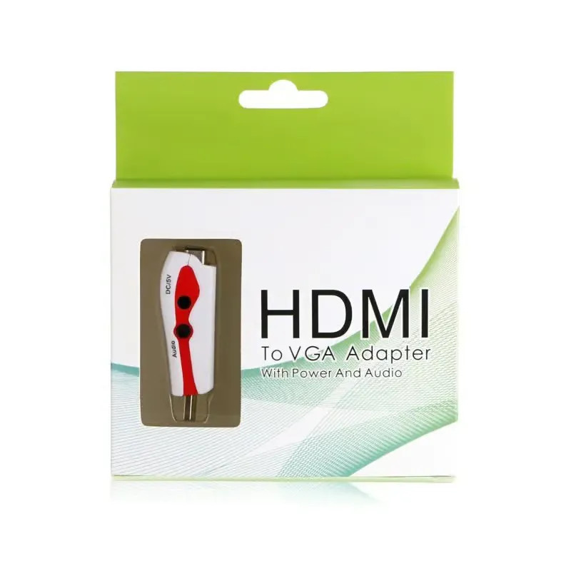 Adaptateur HDMI Vers VGA avec Audio