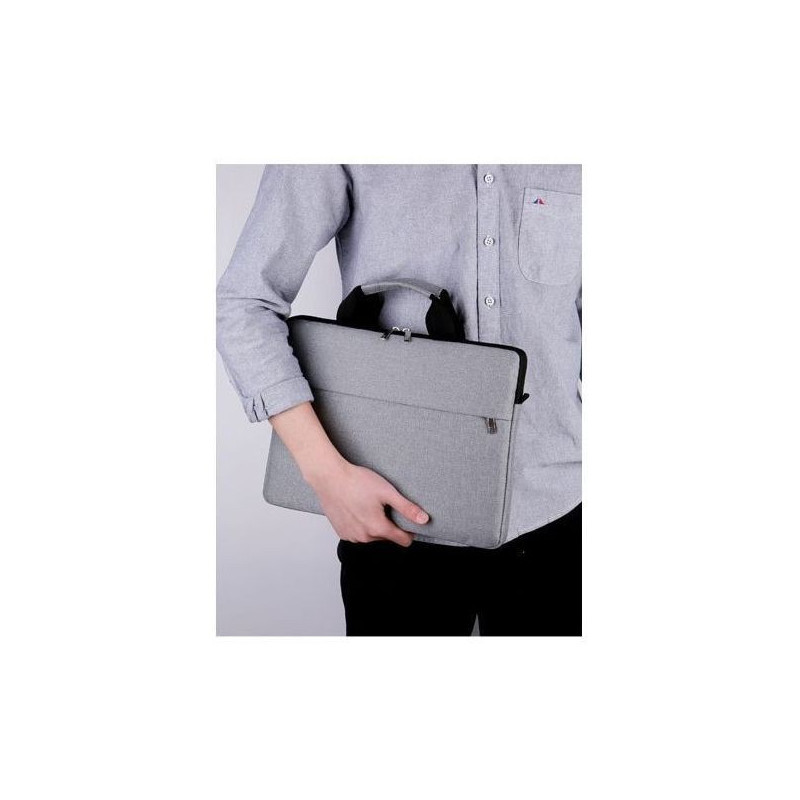 Sacoche Pour Pc Portable 15.6" CODEX - Gris