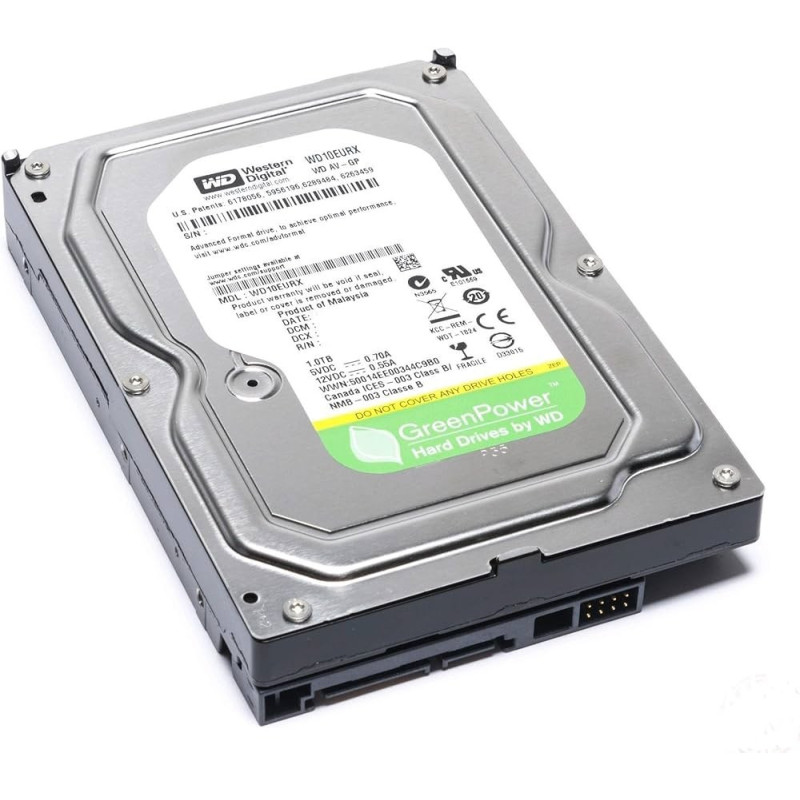 Disque Dur Interne WESTERN DIGITAL 1 To 3.5'' - Reconditionné