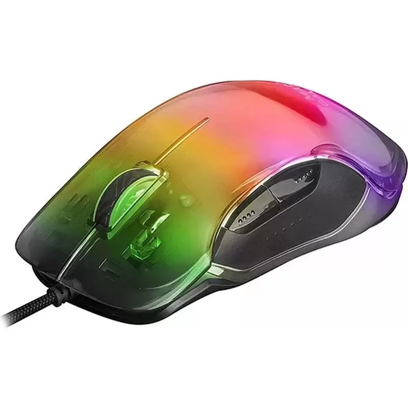 Souris MARS GAMING MMGLOW 12800 DPI - Noir