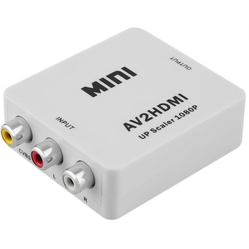 Adaptateur RCA Femelle vers HDMI Femelle 1080p