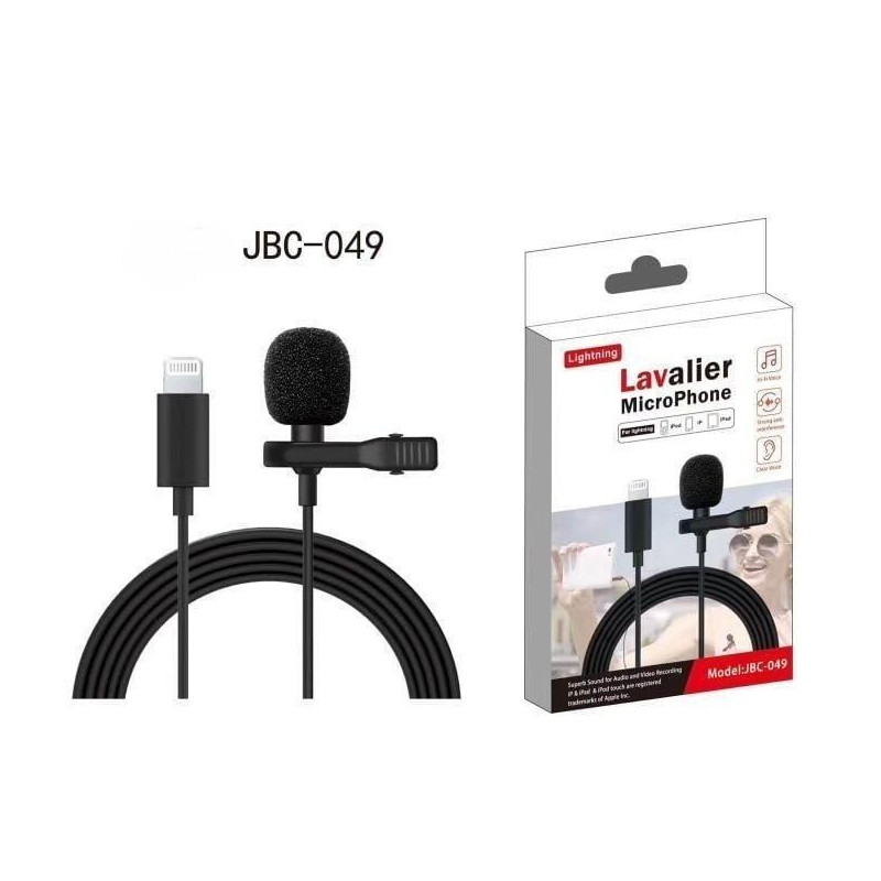 Microphone Lavalier Lightning JBC-049