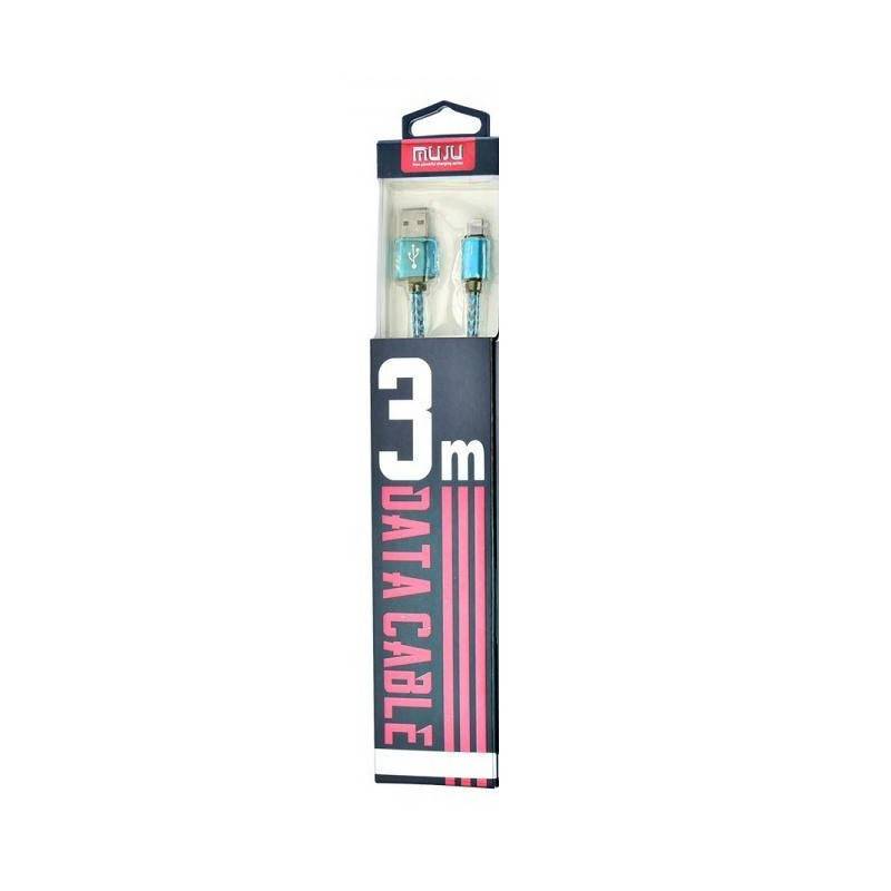 Cable Micro USB 3m MUJU MJ-31