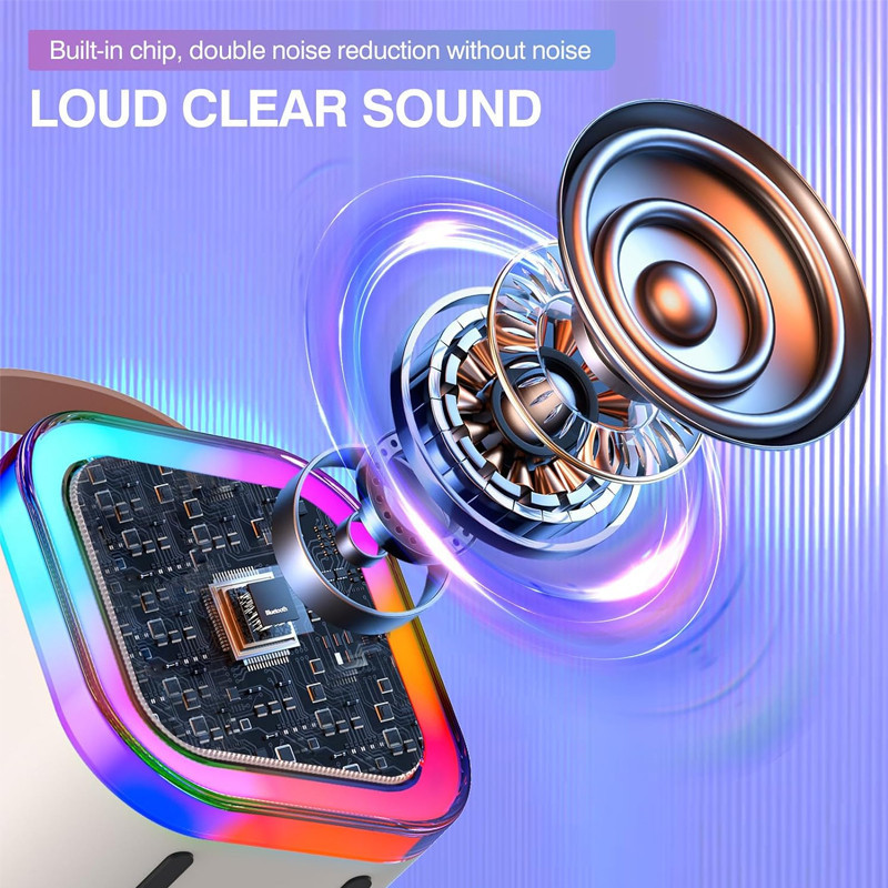 Haut Parleur Bluetooth K12 5W Avec Microphone - Beige