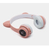 Casque MP3 Bluetooth Oreillettes de Chat VIV-24M - Rose