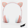 Casque MP3 Bluetooth Oreillettes de Chat VIV-24M - Rose