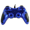Manette de Jeu USB Double Vibration SCORPION SJ606-1 - Bleu