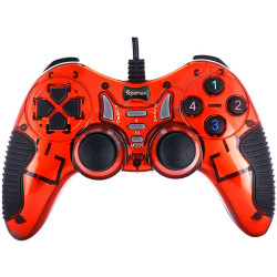 Manette de Jeu USB Double Vibration SCORPION SJ606-1 - Rouge