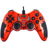 Manette de Jeu USB Double Vibration SCORPION SJ606-1 - Rouge