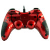 Manette de Jeu USB Double Vibration SCORPION SJ606-1 - Rouge
