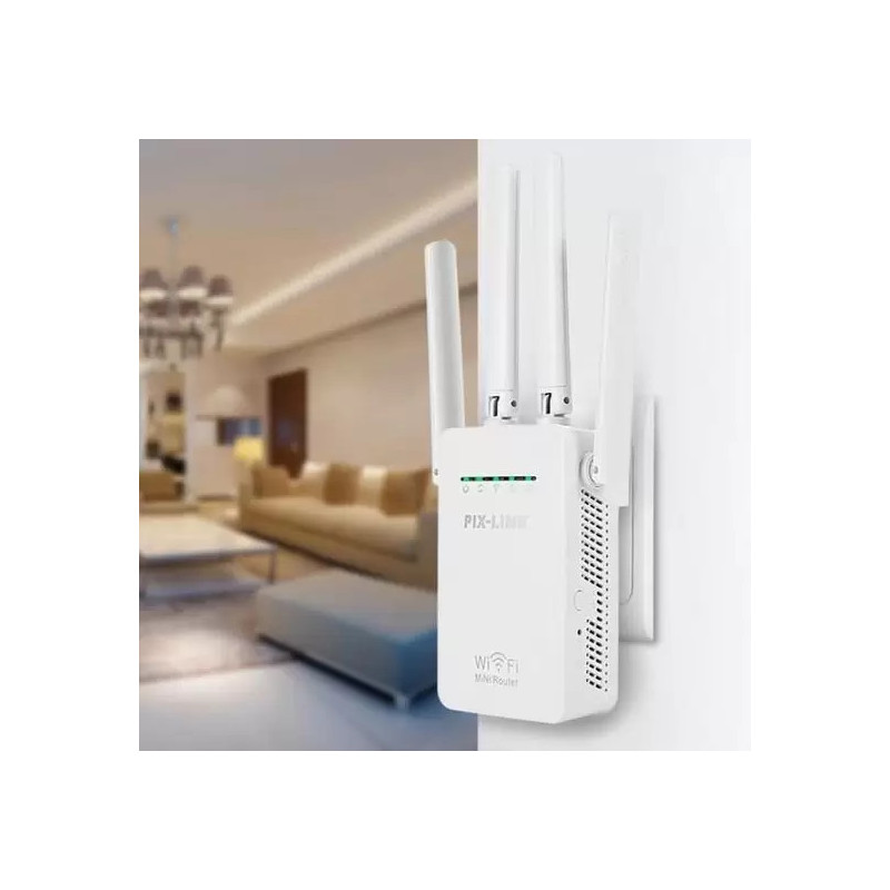 Répéteur Wifi 300 Mbps PIX-LINK LV-WR09