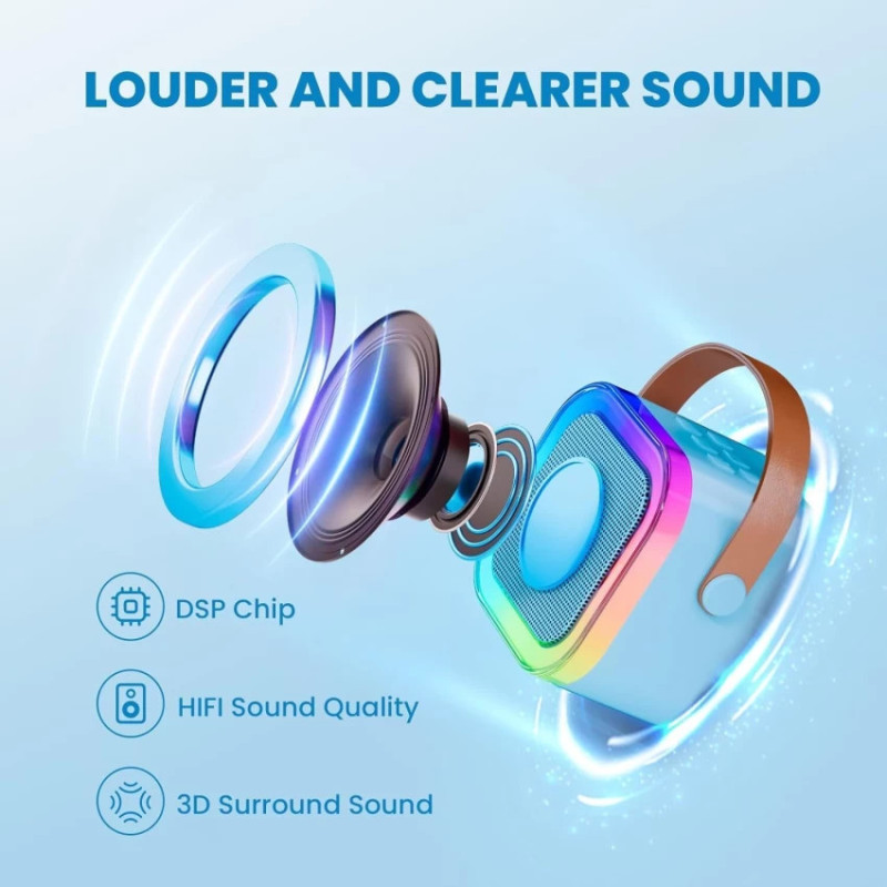 Haut Parleur Bluetooth K12 5W Avec Microphone