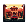 Tapis de Souris Gaming M TITAN M029 FERRARI CASTLE