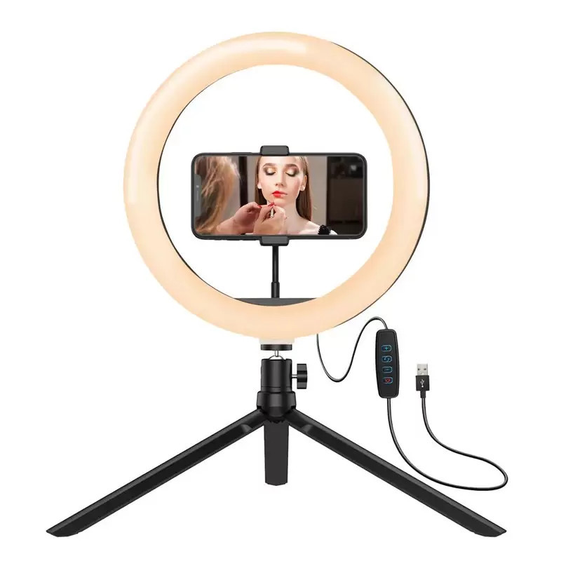 Ring light QX-260 avec Mini Trépied
