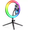 Ring light MJ26 RGB avec Mini Trépied